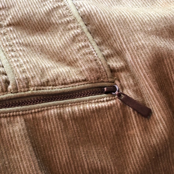 Liz Claiborne Green Corduroy Jacket Large - Picture 8 of 9